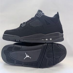 Jordan Men's All-Black Low-Top Basketball Sneakers
